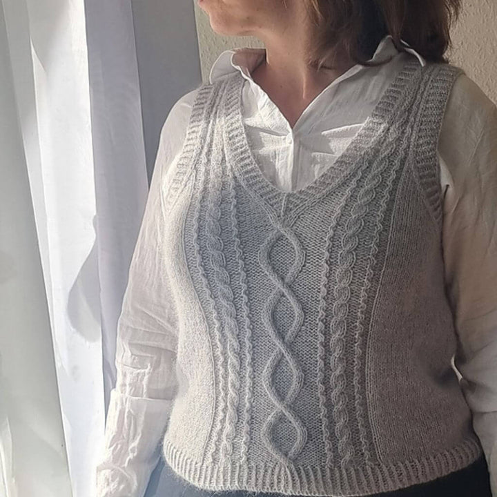 Miene Knits Sylva Slipover Strickanleitung - Miene Knits (PDF) bei bei bei bei Lieblingsgarn