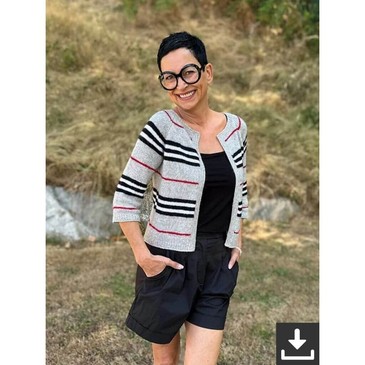 Kerstin Ritter Pattern Talisa Cardigan Strickanleitung - Kerstin Ritter (PDF) bei bei bei bei Lieblingsgarn