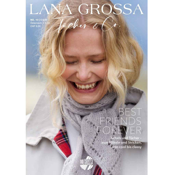 Lana Grossa Heft - Tücher &amp; Co. No. 10 bei bei bei bei Lieblingsgarn