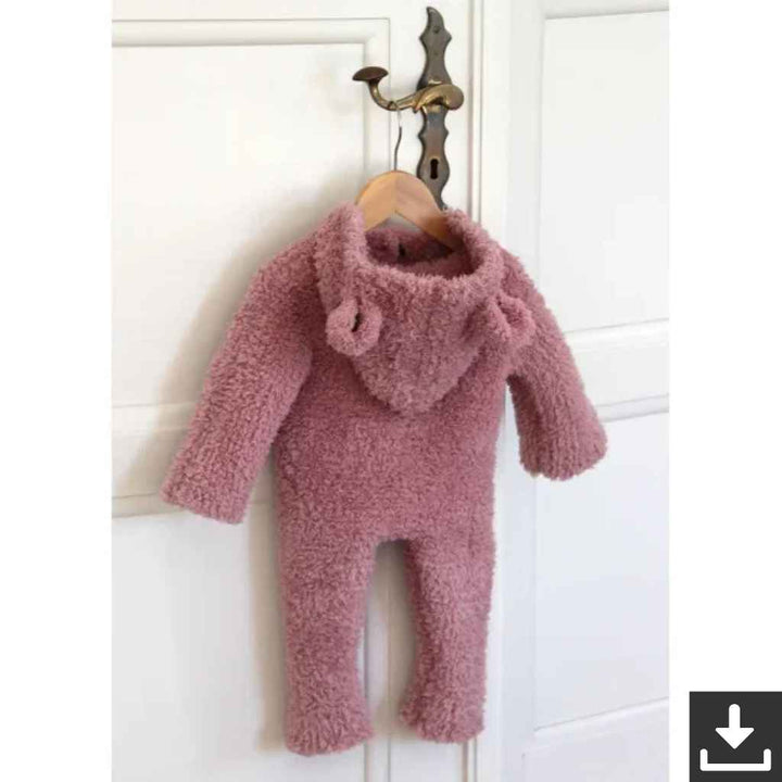 Go Handmade Pattern Teddy Overall mit Kapuze Baby Strickanleitung - Go Handmade (PDF) bei bei bei bei bei bei Lieblingsgarn