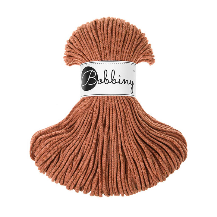 Bobbiny Makramee Terracotta Bobbiny Kordel Junior 3mm x 100 m Lieblingsgarn