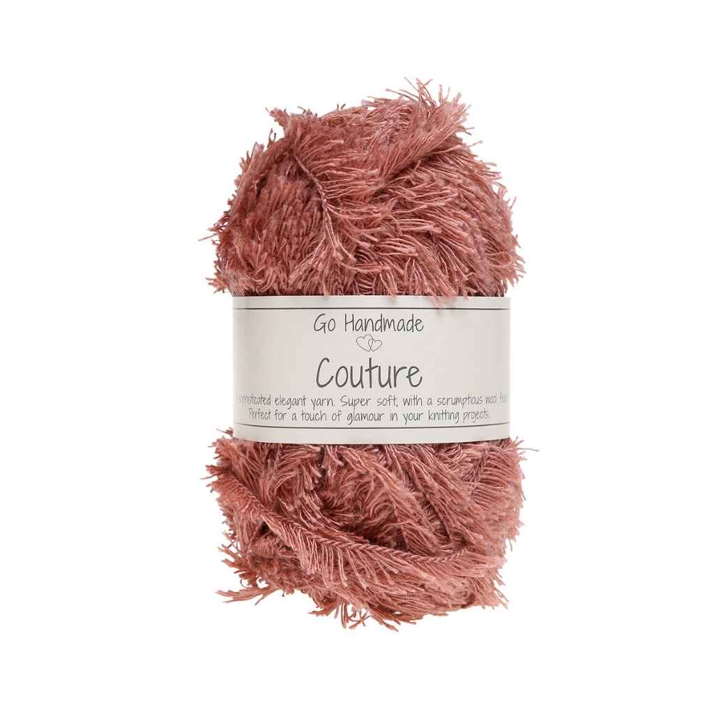 Go Handmade Yarn Couture, Farbe Terra. Red – Synthetik bei Lieblingsgarn