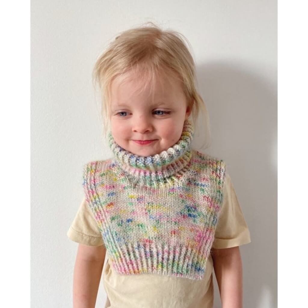 PetiteKnit Pattern Halswärmer Terrazzo Neck Junior Strickanleitung - PetiteKnit (Heft) bei bei bei bei Lieblingsgarn