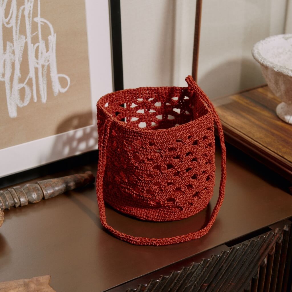 Lana Grossa Pattern Korbtasche Häkelset - Lana Grossa (PDF) bei bei bei bei bei bei bei Lieblingsgarn