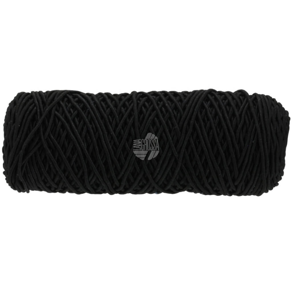 Lana Grossa The Core, Farbe 12 Schwarz – Baumwolle und Polyester bei Lieblingsgarn