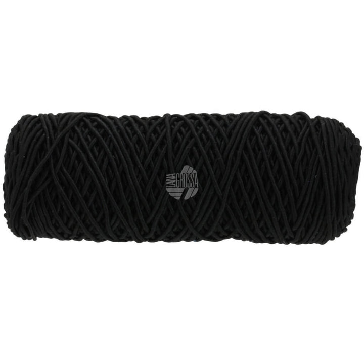 Lana Grossa The Core, Farbe 12 Schwarz – Baumwolle und Polyester bei Lieblingsgarn