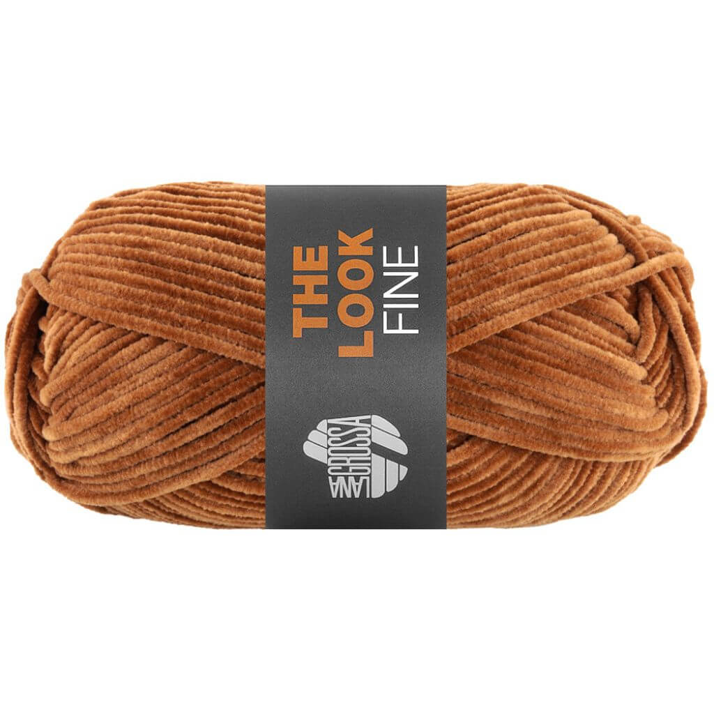 Lana Grossa The Look Fine, Farbe 123 Camel – Synthetik bei Lieblingsgarn