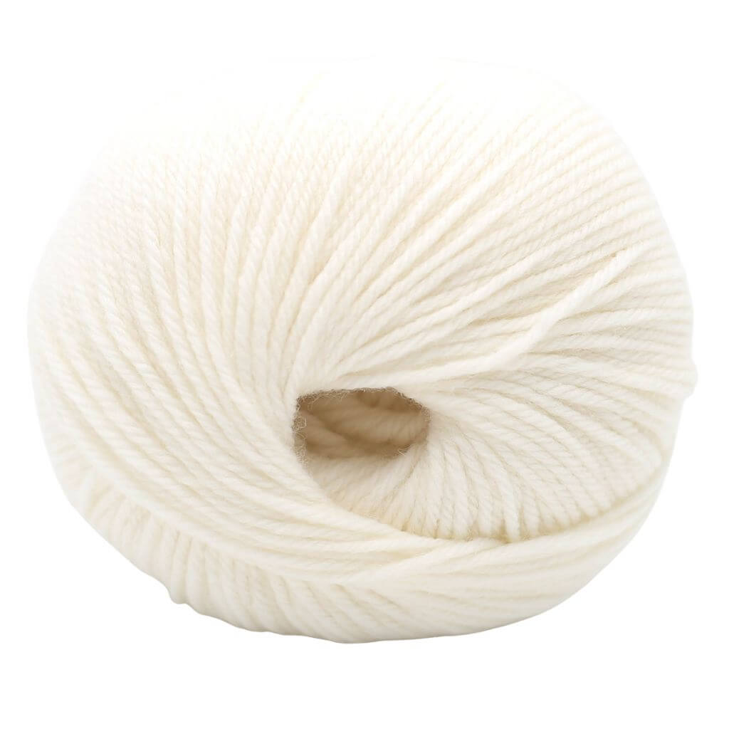 Kremke The Merry Merino 140 GOTS, Farbe 1 Wool White bei Lieblingsgarn