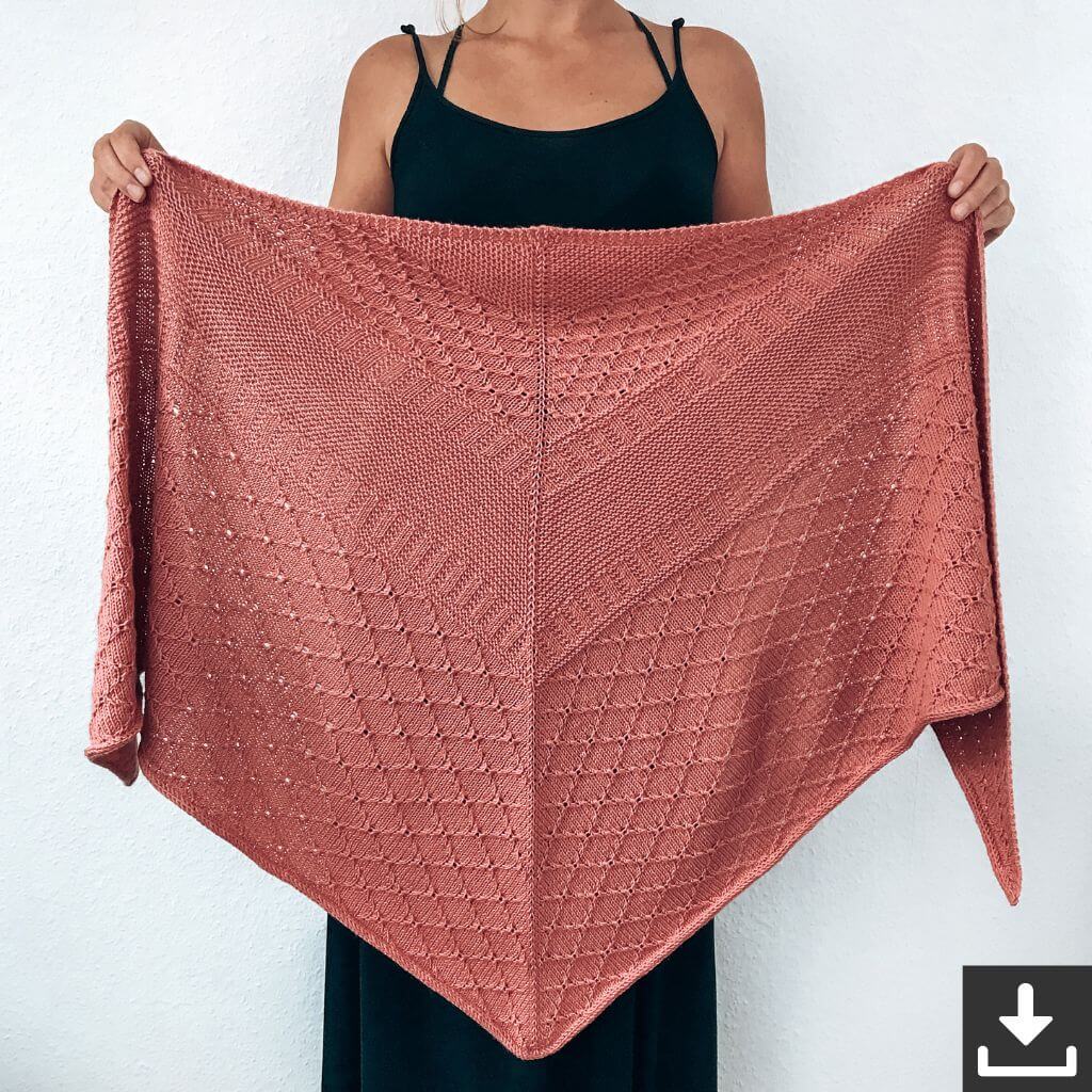 Katharina Lehmann Pattern Dreieckstuch Thilda Shawl Strickanleitung - Rina Lehmann (PDF) bei bei bei bei bei Lieblingsgarn