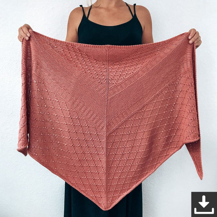 Katharina Lehmann Pattern Dreieckstuch Thilda Shawl Strickanleitung - Rina Lehmann (PDF) bei bei bei bei bei Lieblingsgarn
