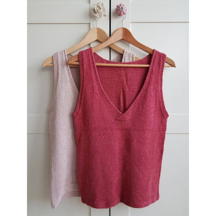 Nadelmelodie Pattern Tiny Collar Top Strickanleitung - Nadelmelodie (PDF) bei bei bei bei Lieblingsgarn