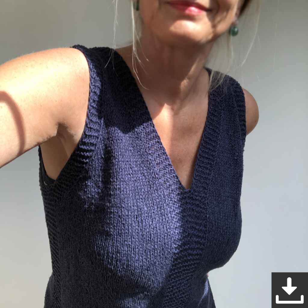 Hinterm Stein Pattern Top Simply Perfect Top Strickanleitung - Hinterm Stein (PDF) bei bei bei bei bei bei Lieblingsgarn