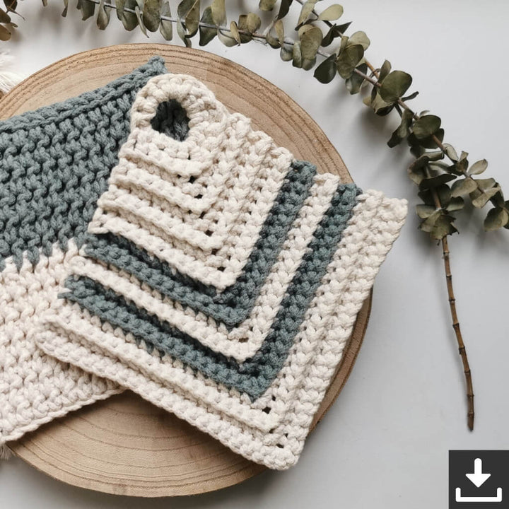 Lieblingsgarn Pattern Klassische Topflappen Häkelanleitung - Filani Lieblingsgarn (PDF) bei bei bei bei bei Lieblingsgarn
