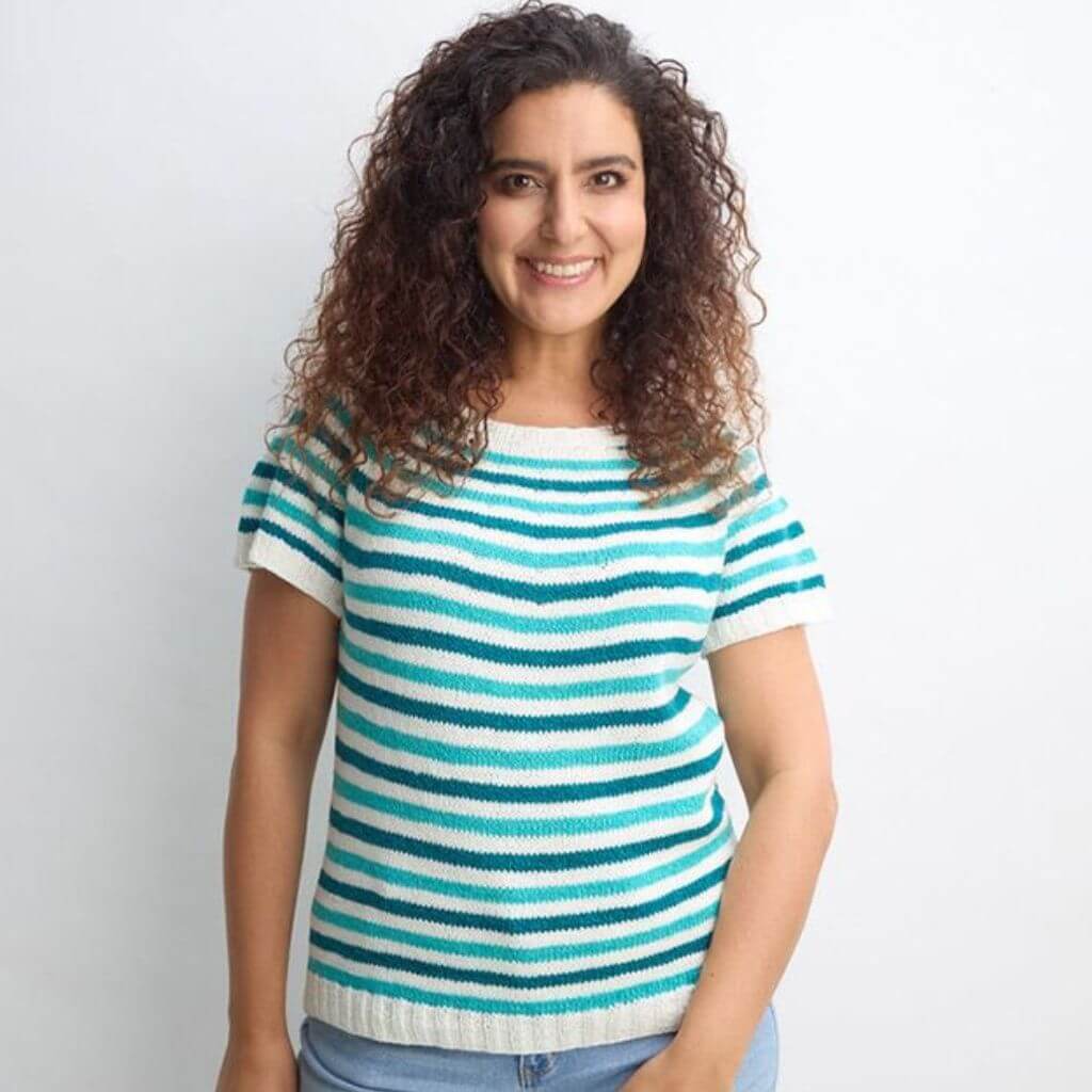 Topp TOPP Buch Aus 1 mach viele. Rundpassen-Shirts stricken bei bei bei bei Lieblingsgarn
