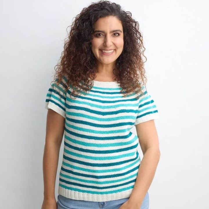 Topp TOPP Buch Aus 1 mach viele. Rundpassen-Shirts stricken bei bei bei bei Lieblingsgarn