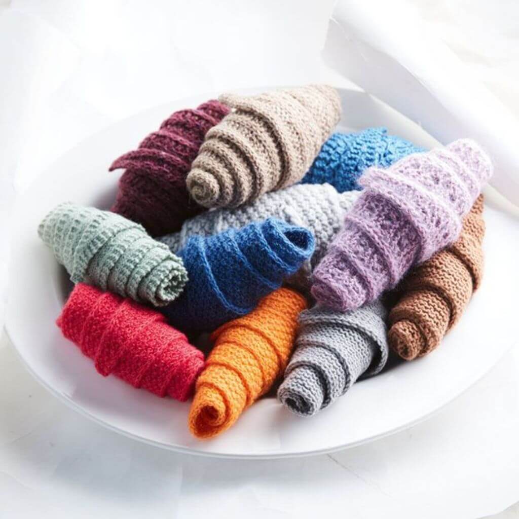 Topp TOPP Mini-Tücher stricken bei bei bei bei Lieblingsgarn