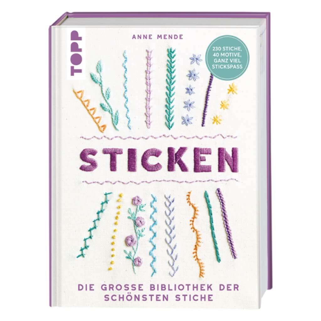 Topp TOPP Buch Sticken bei bei bei bei Lieblingsgarn
