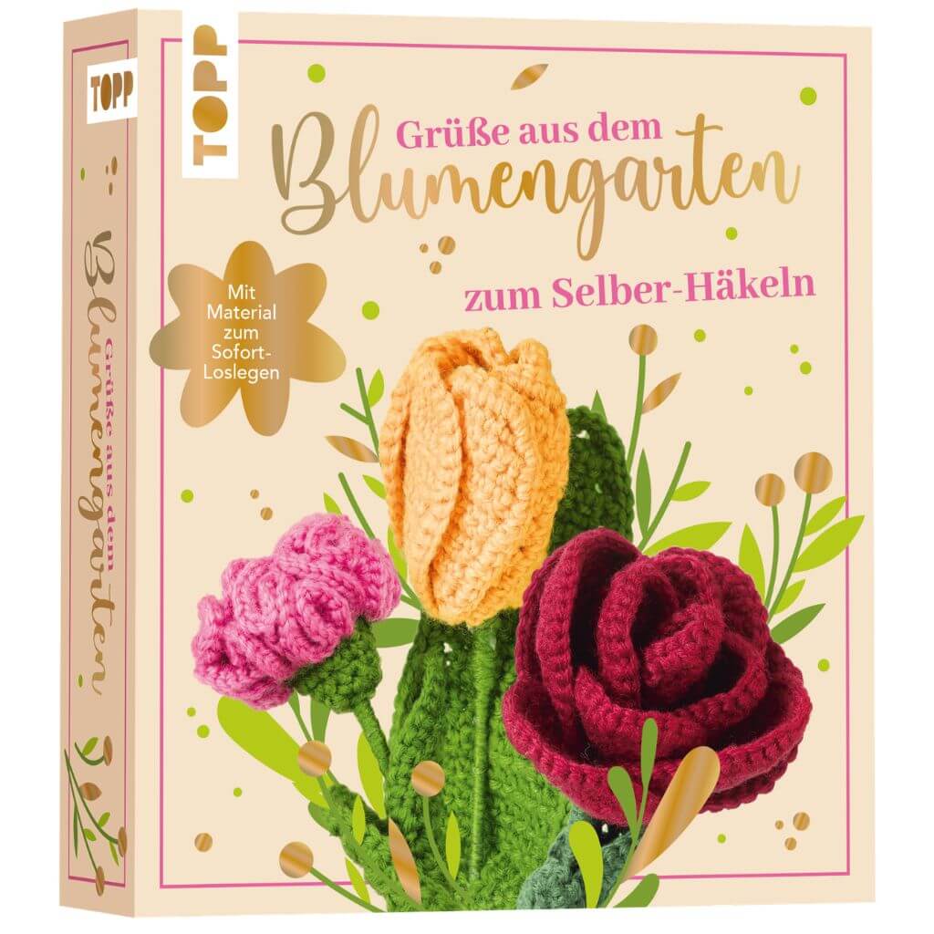 Topp Grüße aus dem Blumengarten Häkelset bei bei bei bei Lieblingsgarn