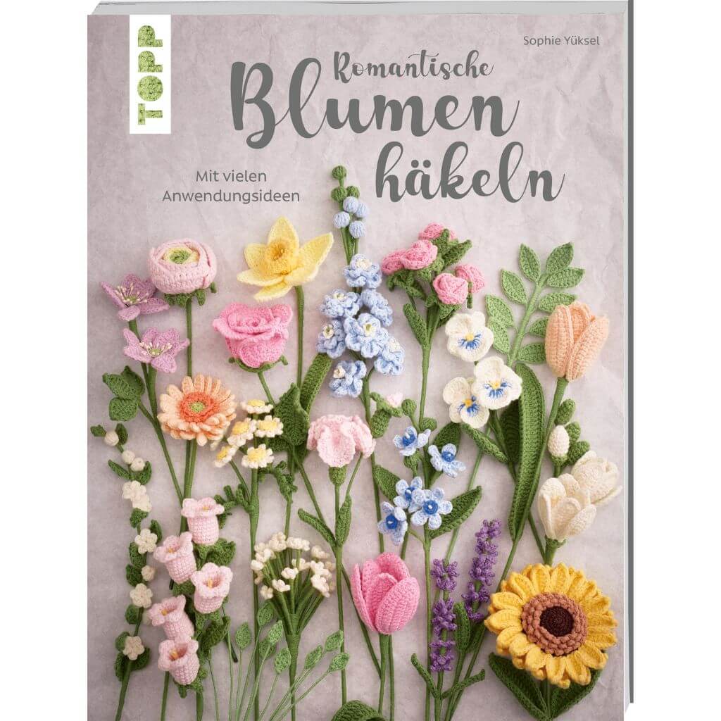 Topp Buch Romantische Blumen häkeln bei bei bei bei Lieblingsgarn