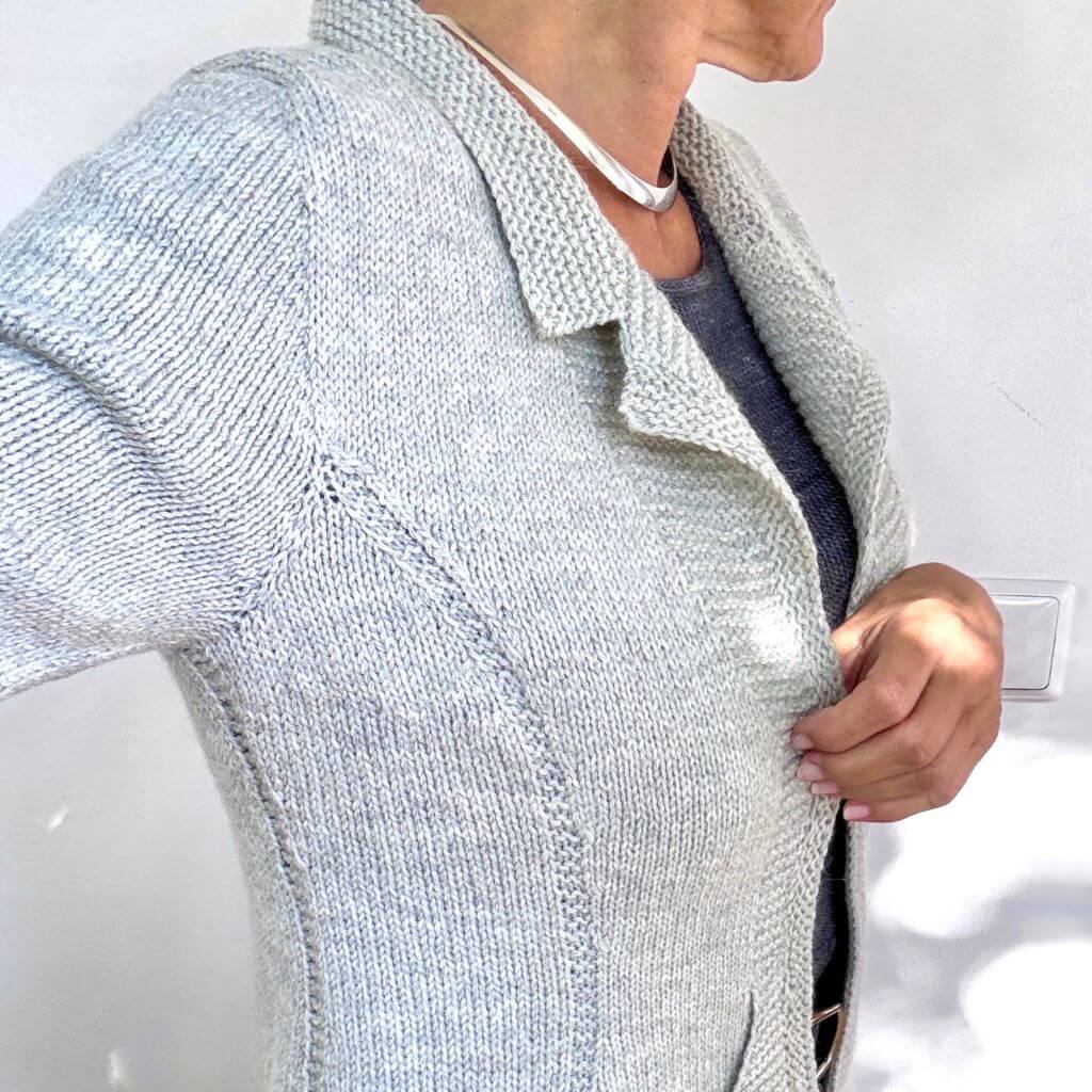 Hinterm Stein Triangle Jacket Strickanleitung - Hinterm Stein (PDF) bei bei bei bei Lieblingsgarn