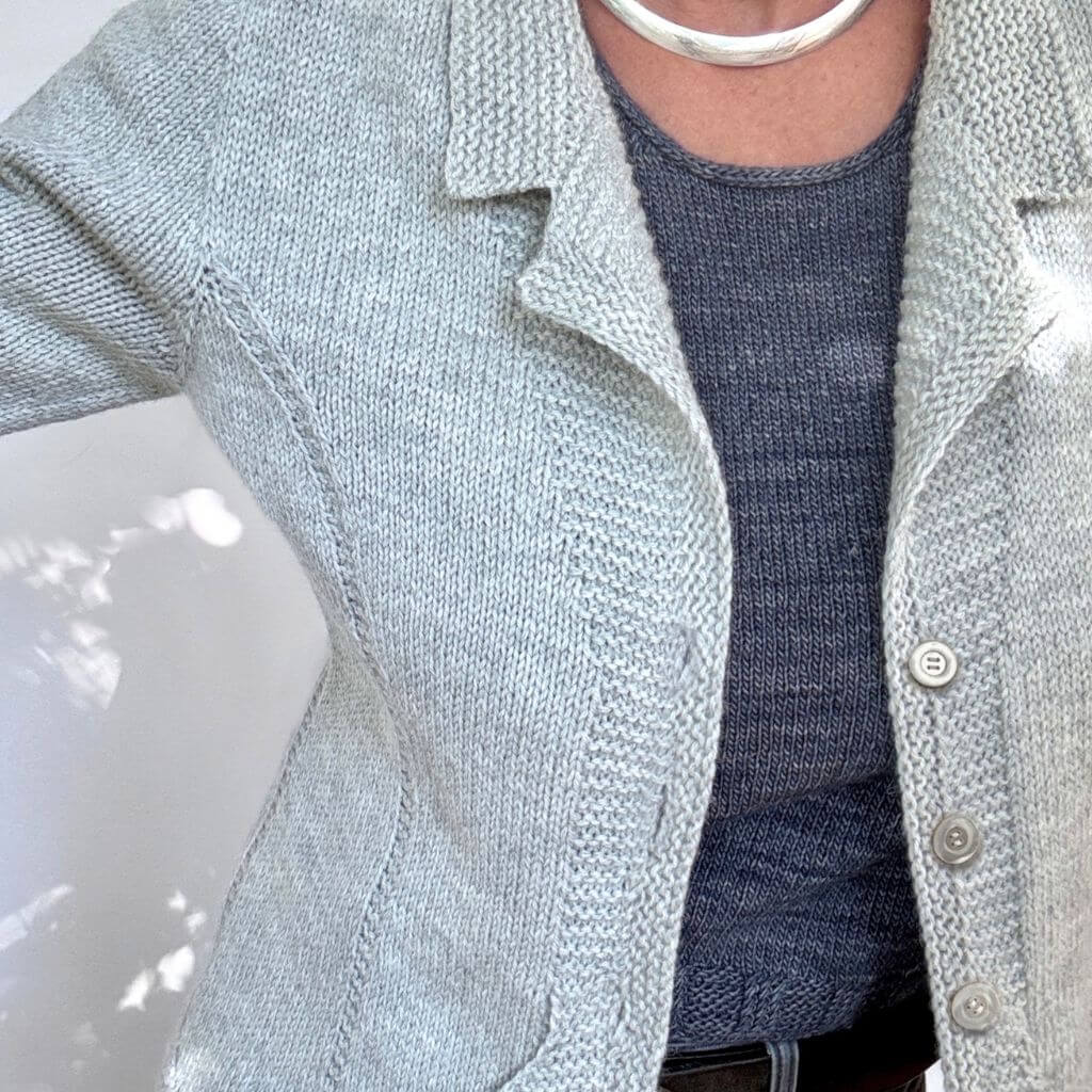 Hinterm Stein Triangle Jacket Strickanleitung - Hinterm Stein (PDF) bei bei bei bei Lieblingsgarn