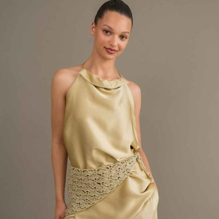 Lana Grossa Pattern Tuch Modell 2 Glitzer-Häkeltuch Häkelanleitung - Lana Grossa (PDF) bei bei bei bei bei bei Lieblingsgarn