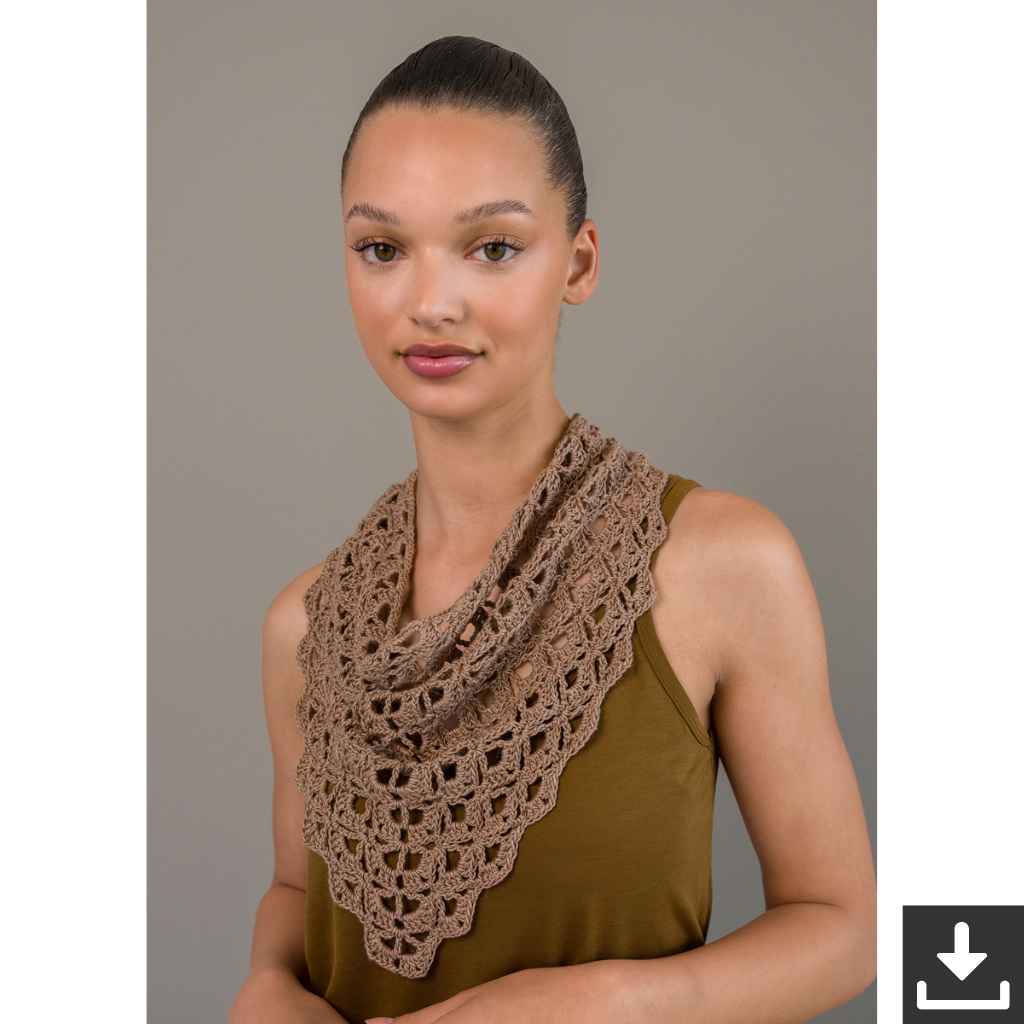 Lana Grossa Pattern Tuch Modell 7 Häkeltuch Häkelanleitung - Lana Grossa (PDF) bei bei bei bei bei bei bei bei Lieblingsgarn