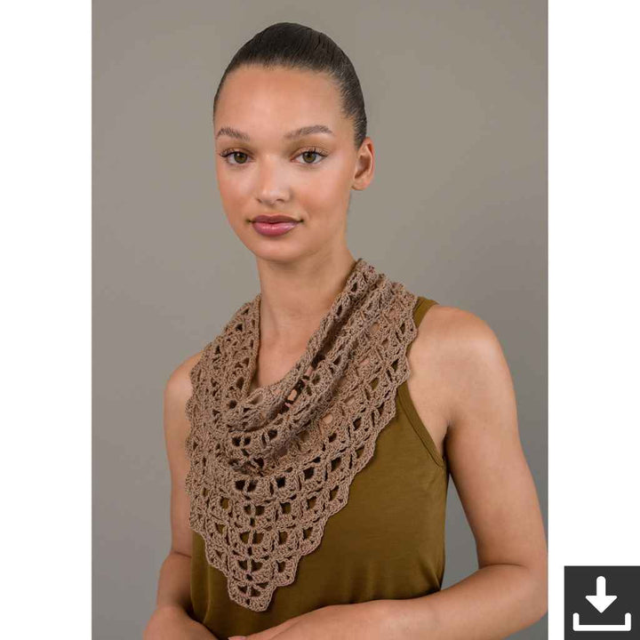 Lana Grossa Pattern Tuch Modell 7 Häkeltuch Häkelanleitung - Lana Grossa (PDF) bei bei bei bei bei bei bei bei Lieblingsgarn