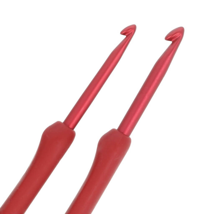 Tulip ETIMO Red Häkelnadel mit Softgriff Set bei bei bei bei Lieblingsgarn