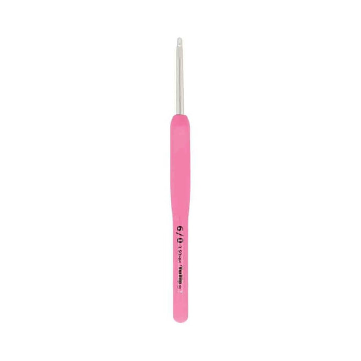 Tulip ETIMO Rose Häkelnadel mit Softgriff, Farbe 3,5 – Metall bei Lieblingsgarn