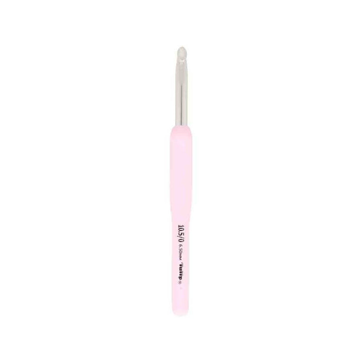 Tulip ETIMO Rose Häkelnadel mit Softgriff, Farbe 6,5 – Metall bei Lieblingsgarn