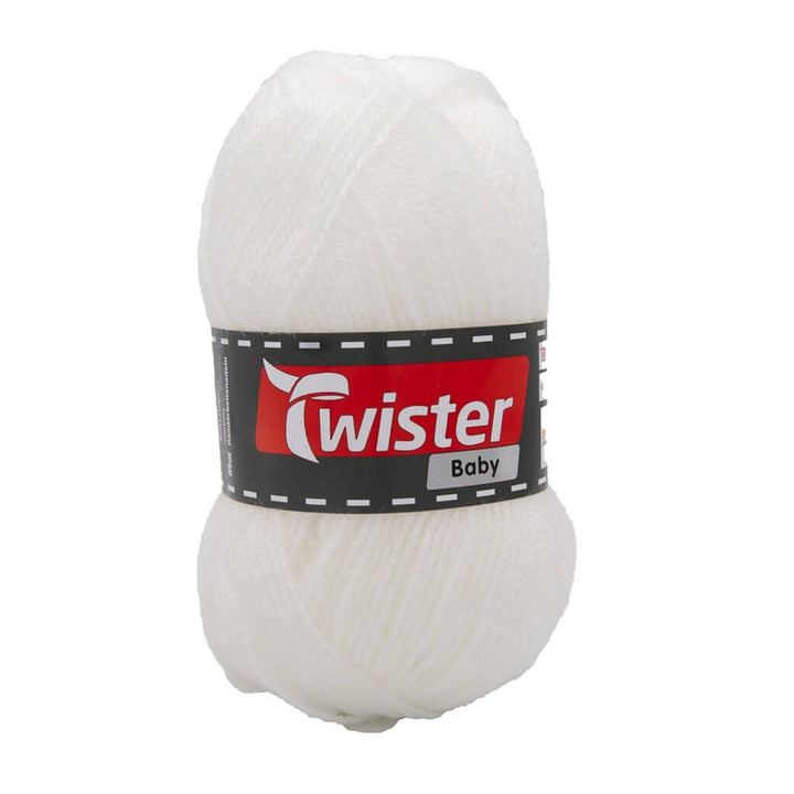 Twister 10 - Weiß Twister Baby Lieblingsgarn