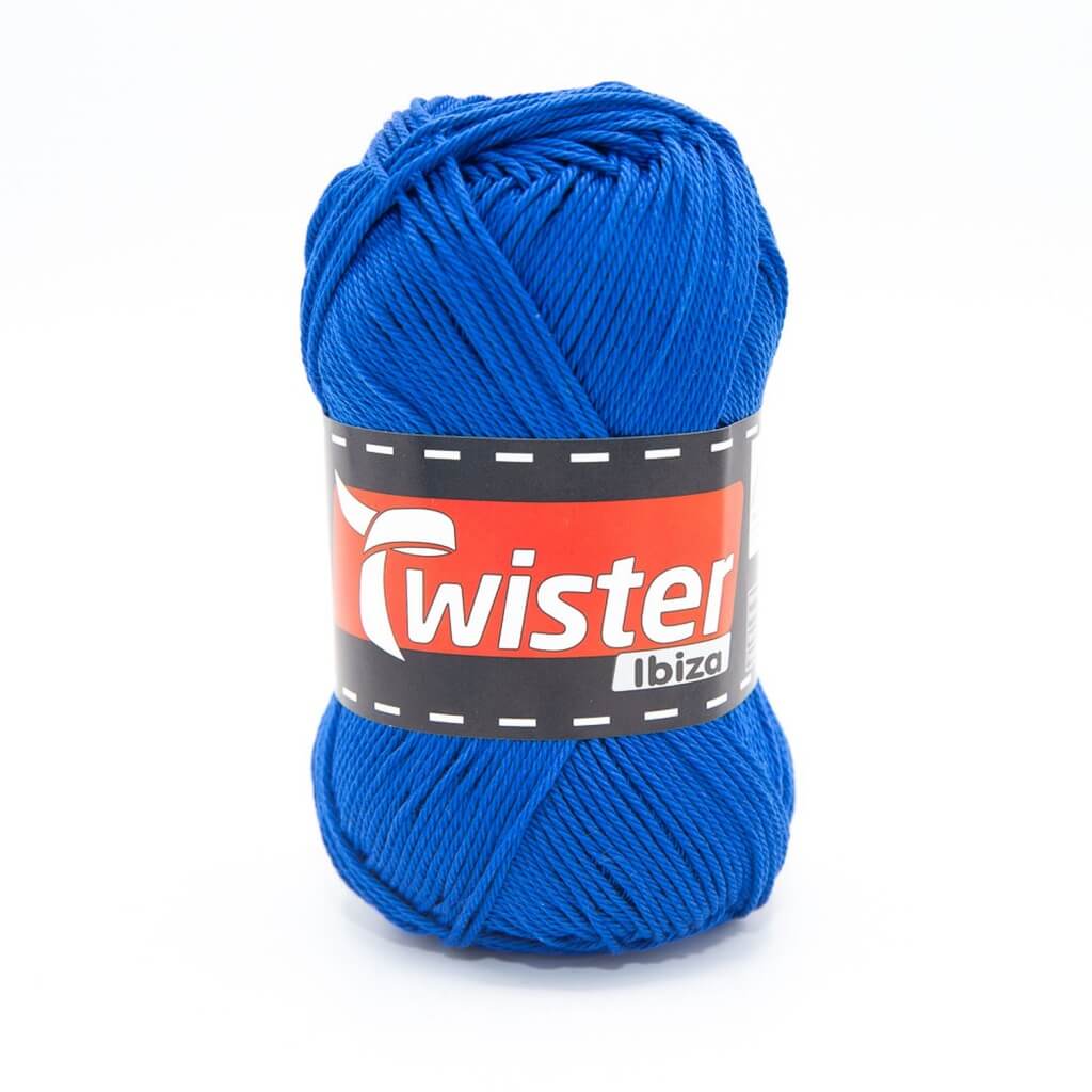 Twister Ibiza Uni, Farbe 55 Royal – Baumwolle bei Lieblingsgarn