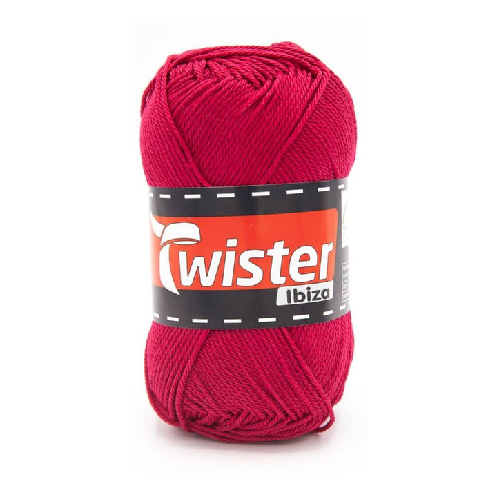 Twister Ibiza Uni, Farbe 39 Weinrot – Baumwolle bei Lieblingsgarn