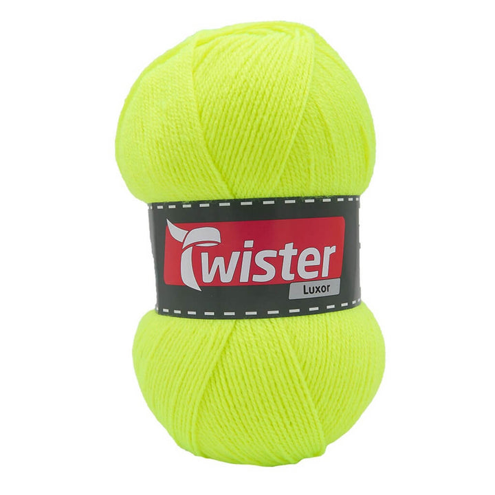 Twister Luxor 150g, Farbe 21 Neongelb – Polyacryl bei Lieblingsgarn