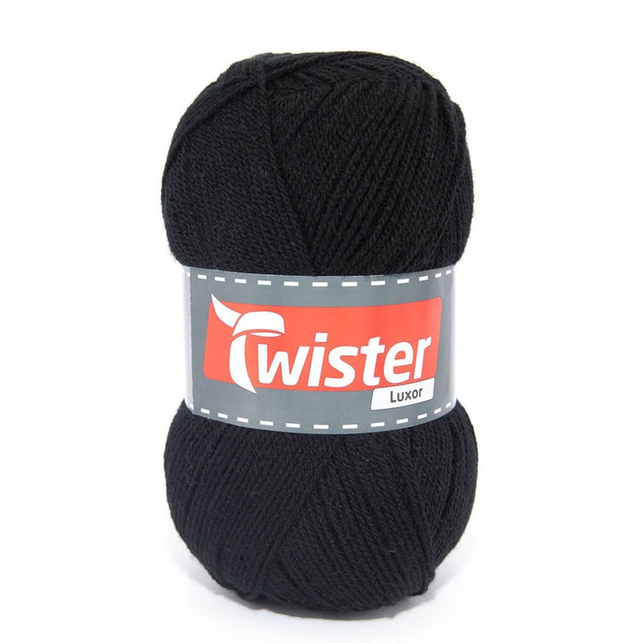 Twister Luxor 150g, Farbe 90 Schwarz – Polyacryl bei Lieblingsgarn