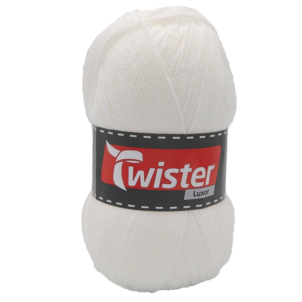 Twister Luxor 150g, Farbe 10 Weiß – Polyacryl bei Lieblingsgarn
