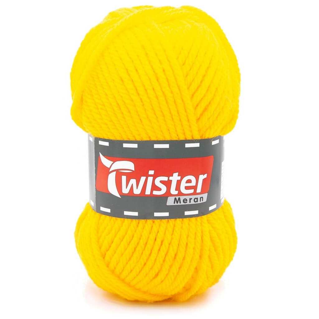 Twister Meran 100g, Farbe 25 Gelb – Acryl bei Lieblingsgarn