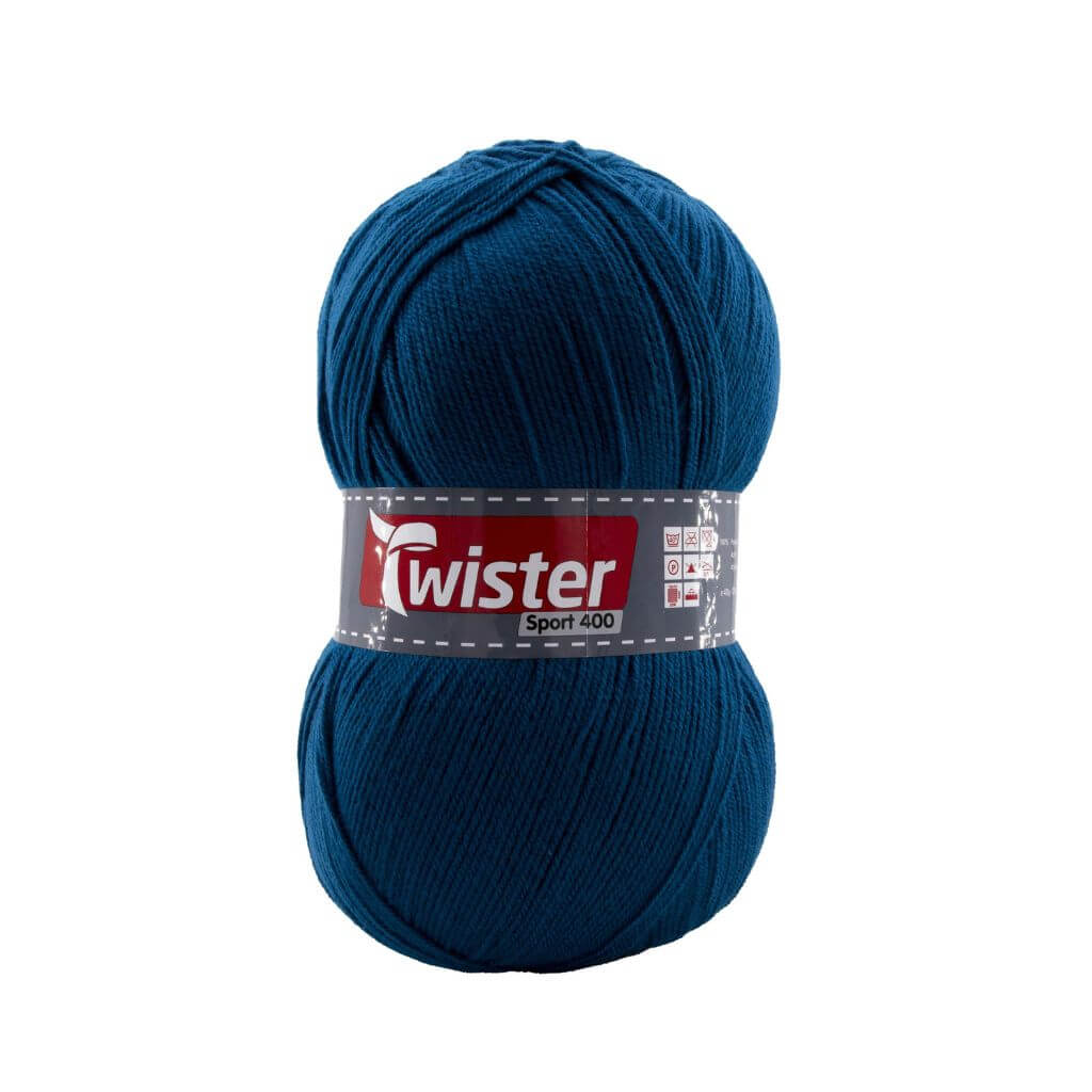 Twister Sport 400, Farbe petrol – Polyacryl bei Lieblingsgarn