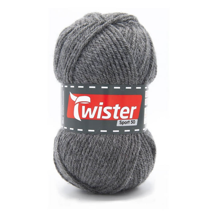 Twister Sport 50, Farbe 19 Anthrazit – Polyacryl bei Lieblingsgarn