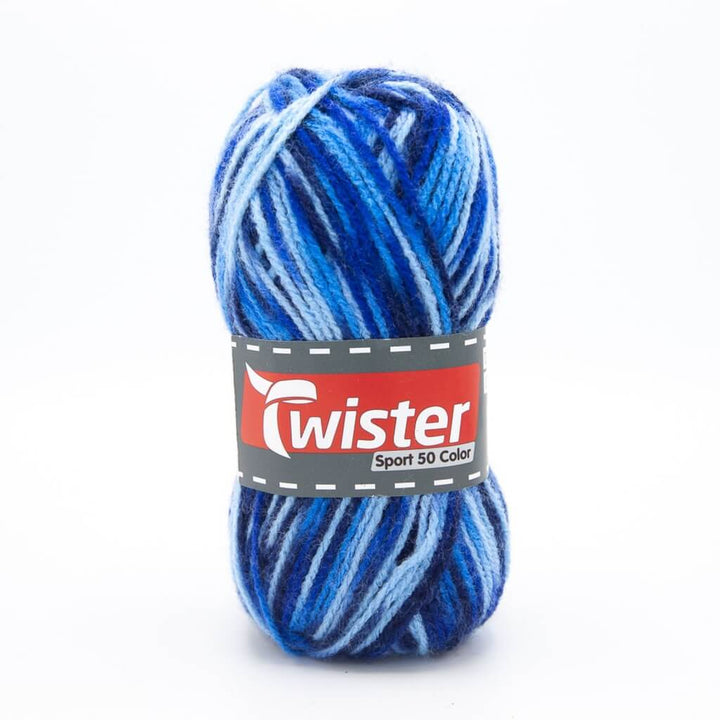 Twister Sport 50 Color, Farbe 04 Royal/Blau – Polyacryl bei Lieblingsgarn