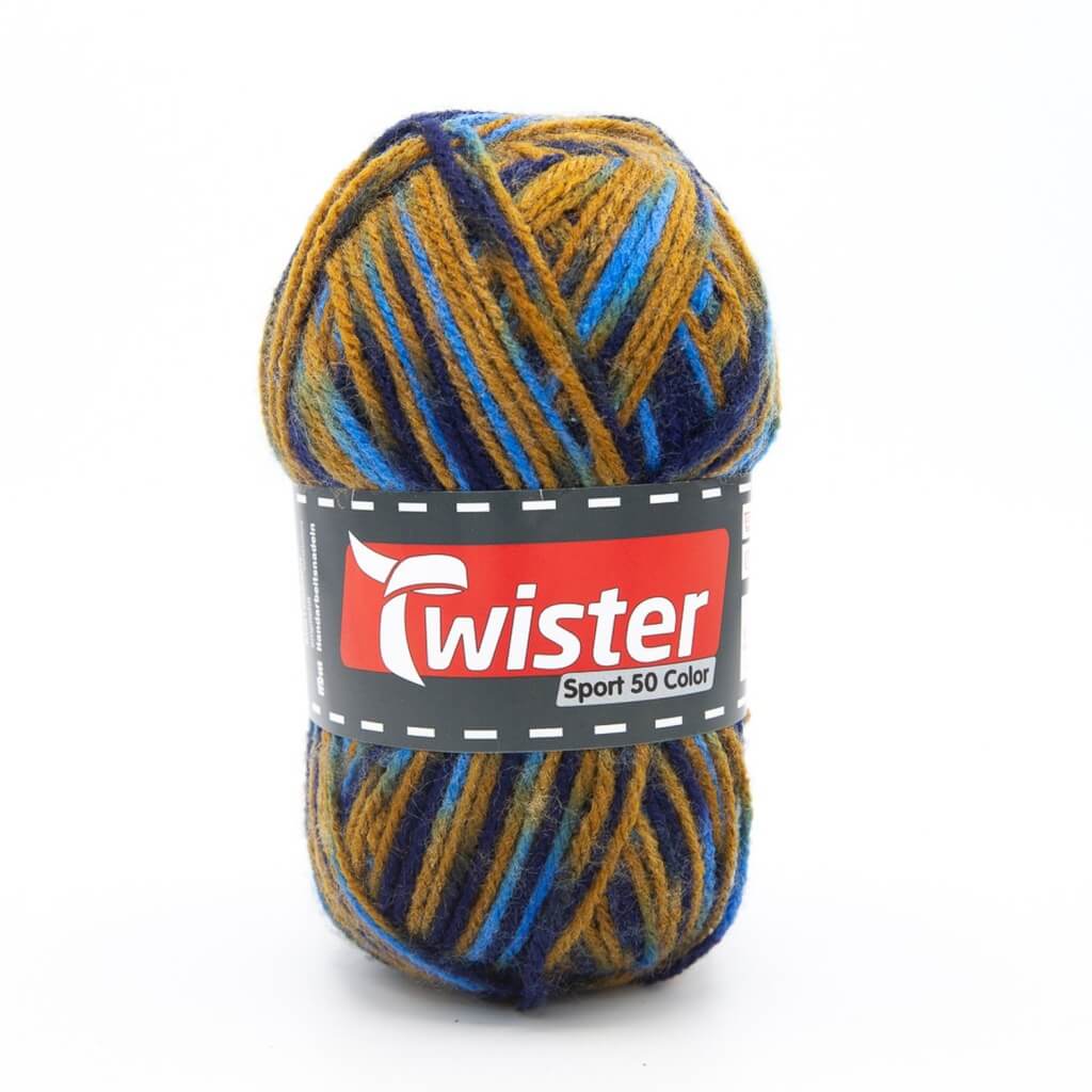 Twister Sport 50 Color, Farbe 05 Rost/Braun – Polyacryl bei Lieblingsgarn