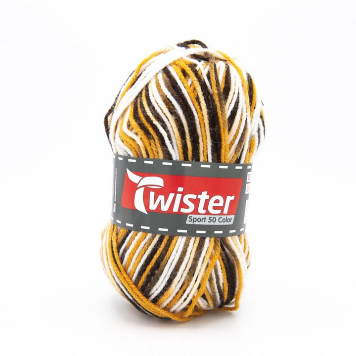 Twister Sport 50 Color, Farbe 08 Kamel/Braun – Polyacryl bei Lieblingsgarn