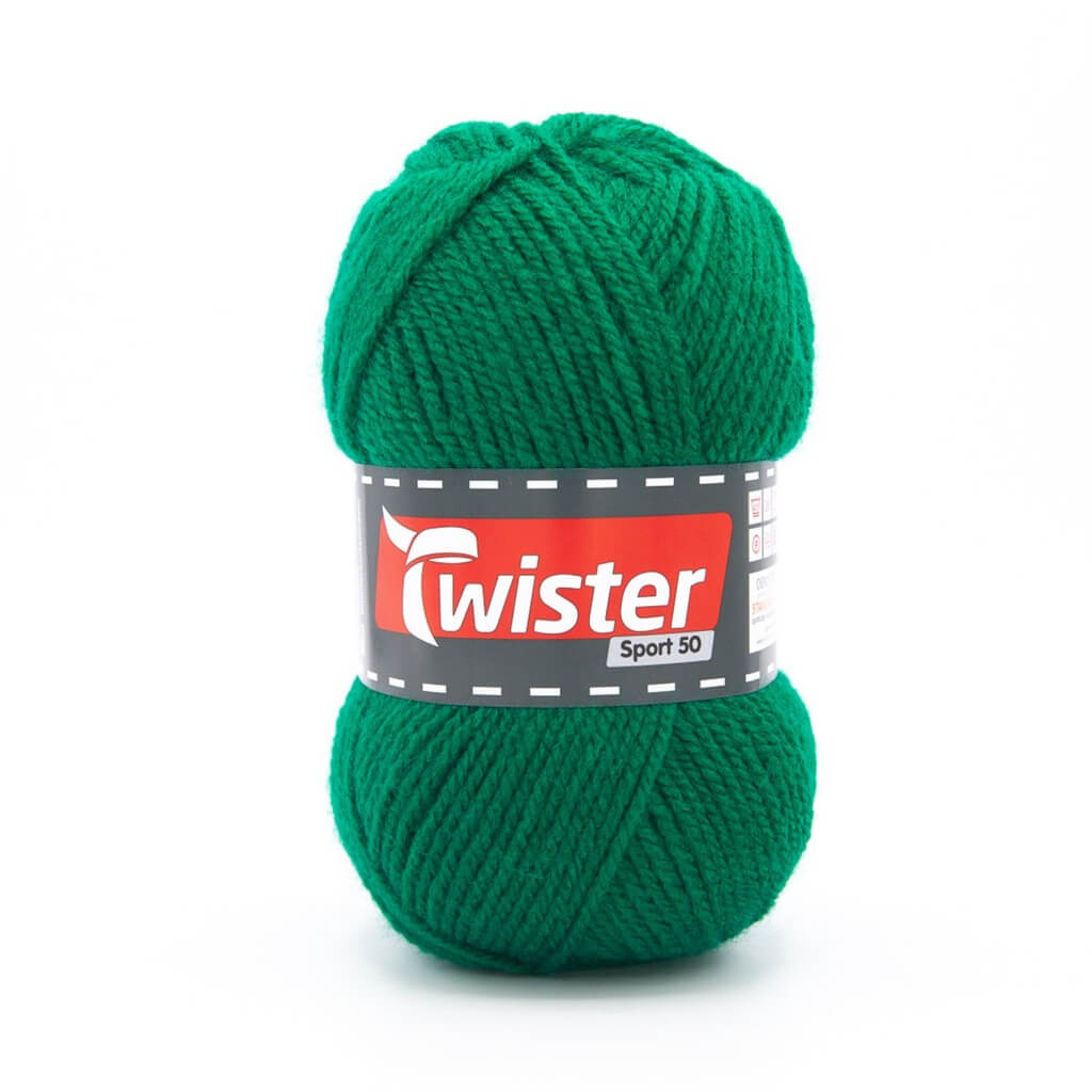 Twister Sport 50, Farbe 78 Grün – Polyacryl bei Lieblingsgarn