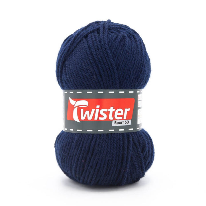 Twister Sport 50, Farbe 59 Marine – Polyacryl bei Lieblingsgarn