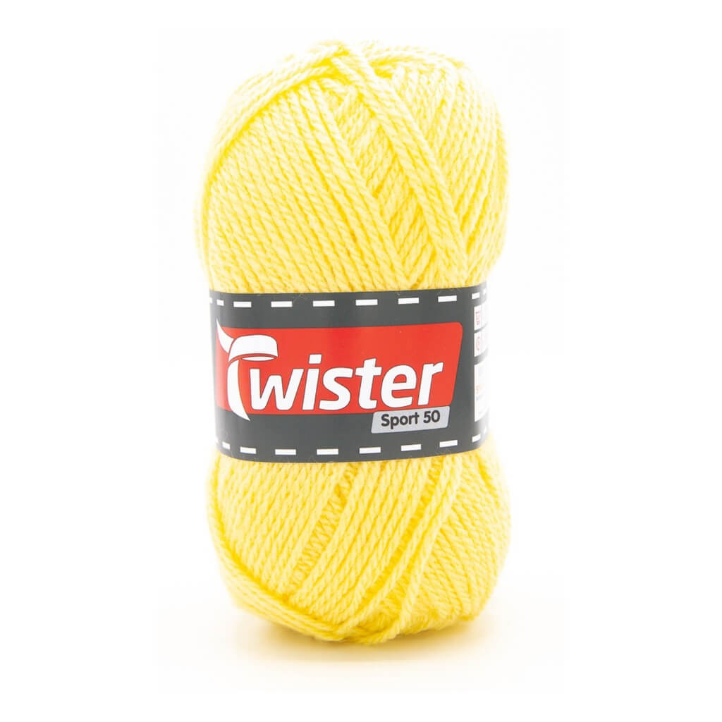 Twister Sport 50, Farbe 23 Zitrone – Polyacryl bei Lieblingsgarn
