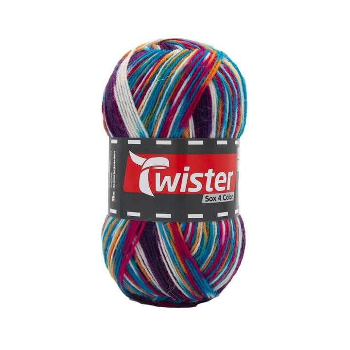 Twister Sox Color, Farbe 125 Pink Multi – Polyamid und Schurwolle bei Lieblingsgarn