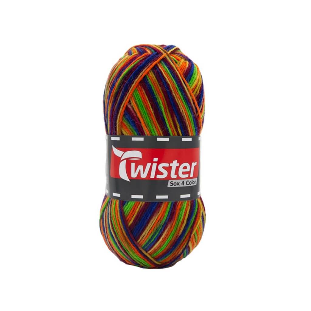 Twister Sox Color, Farbe 157 Ringel Clown – Polyamid und Schurwolle bei Lieblingsgarn