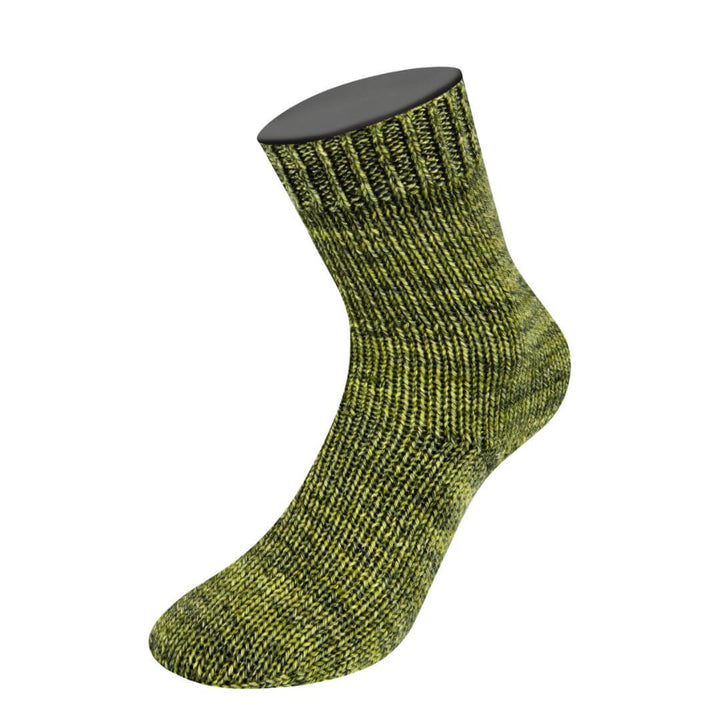 Lana Grossa Vintage Socks, Farbe 1002 Mai /Apfel /Dunkelgrün meliert – Schurwolle und Synthetik bei Lieblingsgarn