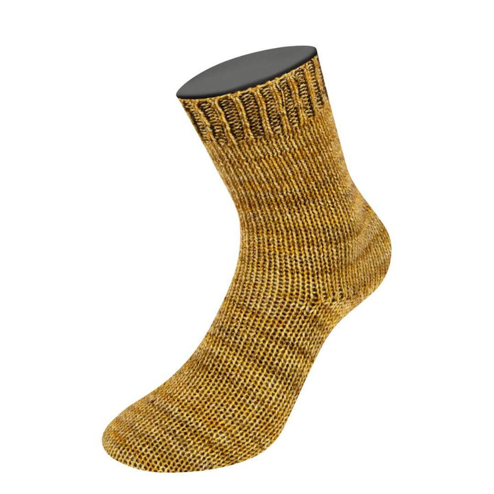 Lana Grossa 1006 - Senfgelb/Gelb-/Grünbraun meliert Lana Grossa Vintage Socks bei bei bei bei bei bei bei bei Lieblingsgarn